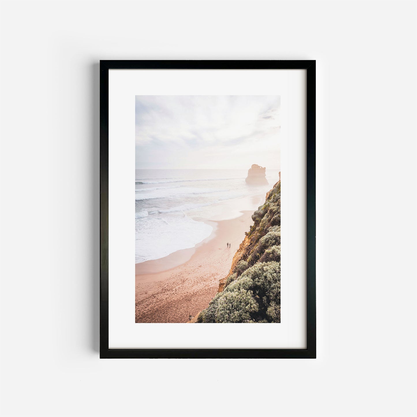 The 12 Apostles Art Print Black Frame
