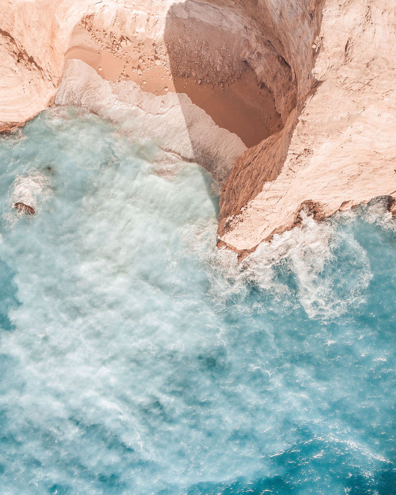 Ionian Coastal Bliss Art Print Thumbnail