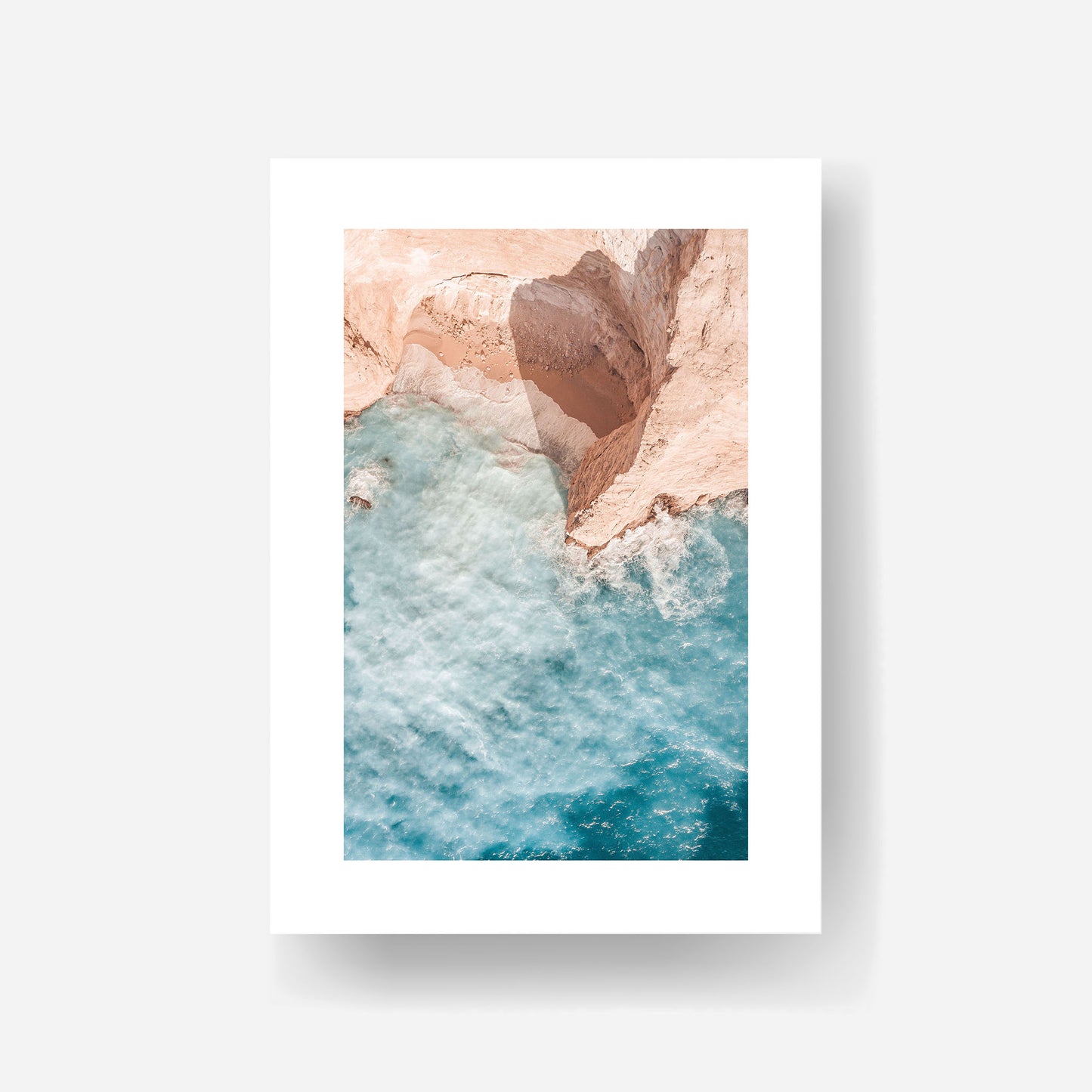 Ionian Coastal Bliss Art Unframed Frame