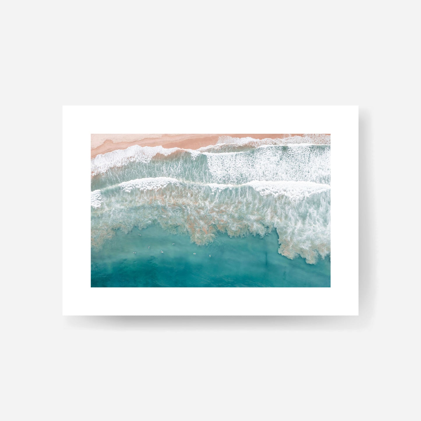 Northern Beaches - Beyond the Break Art Print Unframed Horizontal