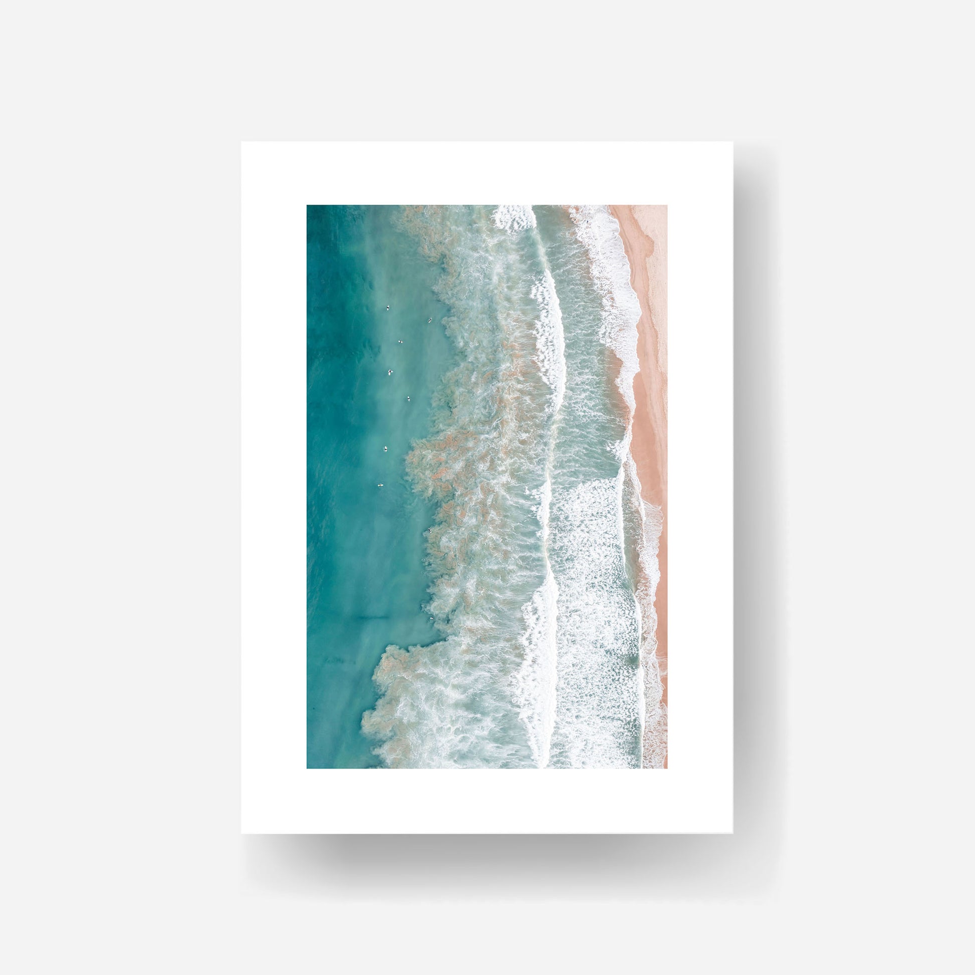 Northern Beaches - Beyond the Break Art Print Unframed Vertical