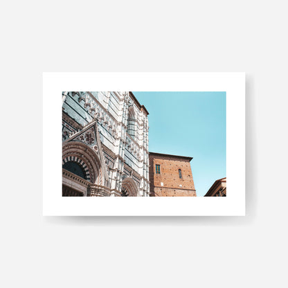 Siena - Cathedral in Summer Art Print Unframed