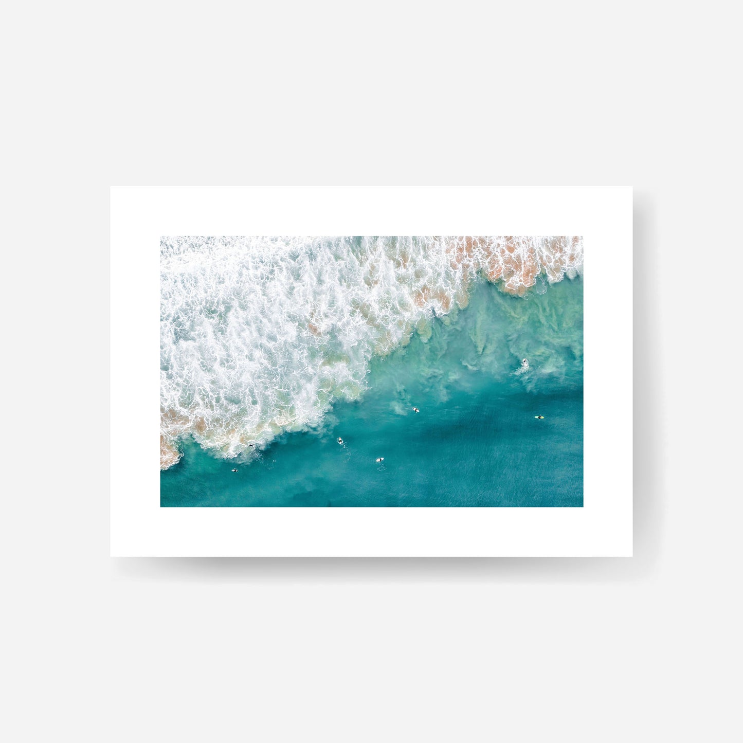 Dee Why Surf Art Print Unframed Horizontal