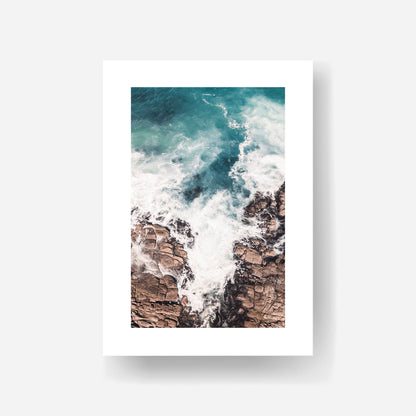 Tasmanian Coastal Charm Art Print Unframed